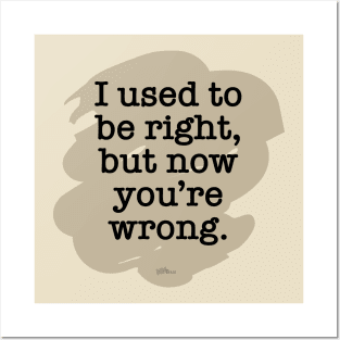 Right/Wrong Posters and Art